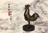 INPHIC-精品開光純銅公雞擺件招財大型生肖雞辦公室家居裝飾品工藝品擺設